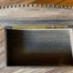 Art Deco box box (circa 1930) in zinc repoussé with Floral motifs