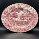 Oval dish in Myott earthenware - The Hunter