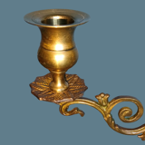 Pair of chandeliers three neo-classical fires - patinated bronze - 1950s - France