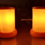 Duo of bedside lamps