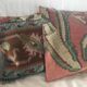 Lot de deux housses de coussin kilim 40*40cm