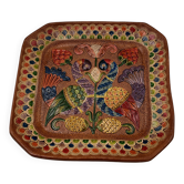 Assiette carrée en céramique Ceramica del Convento