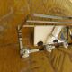 Wall-mounted mat rack, 40's hat rack