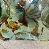 Tutu-frutti glass pocket trays from Murano circa 1960