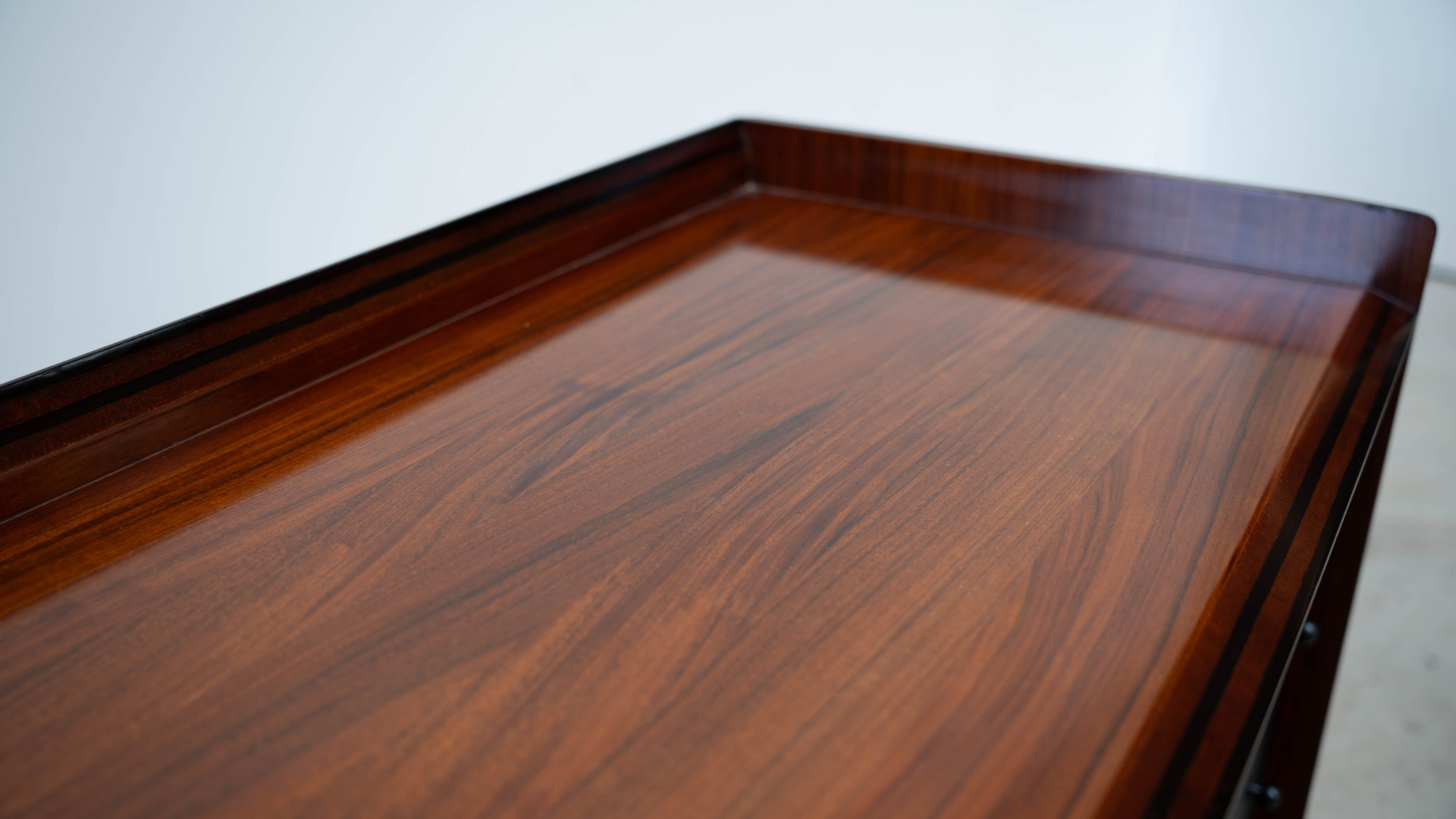Rare rosewood sideboard by Afra Tobia Scarpa for Maxalto