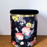 Restored vintage pouf