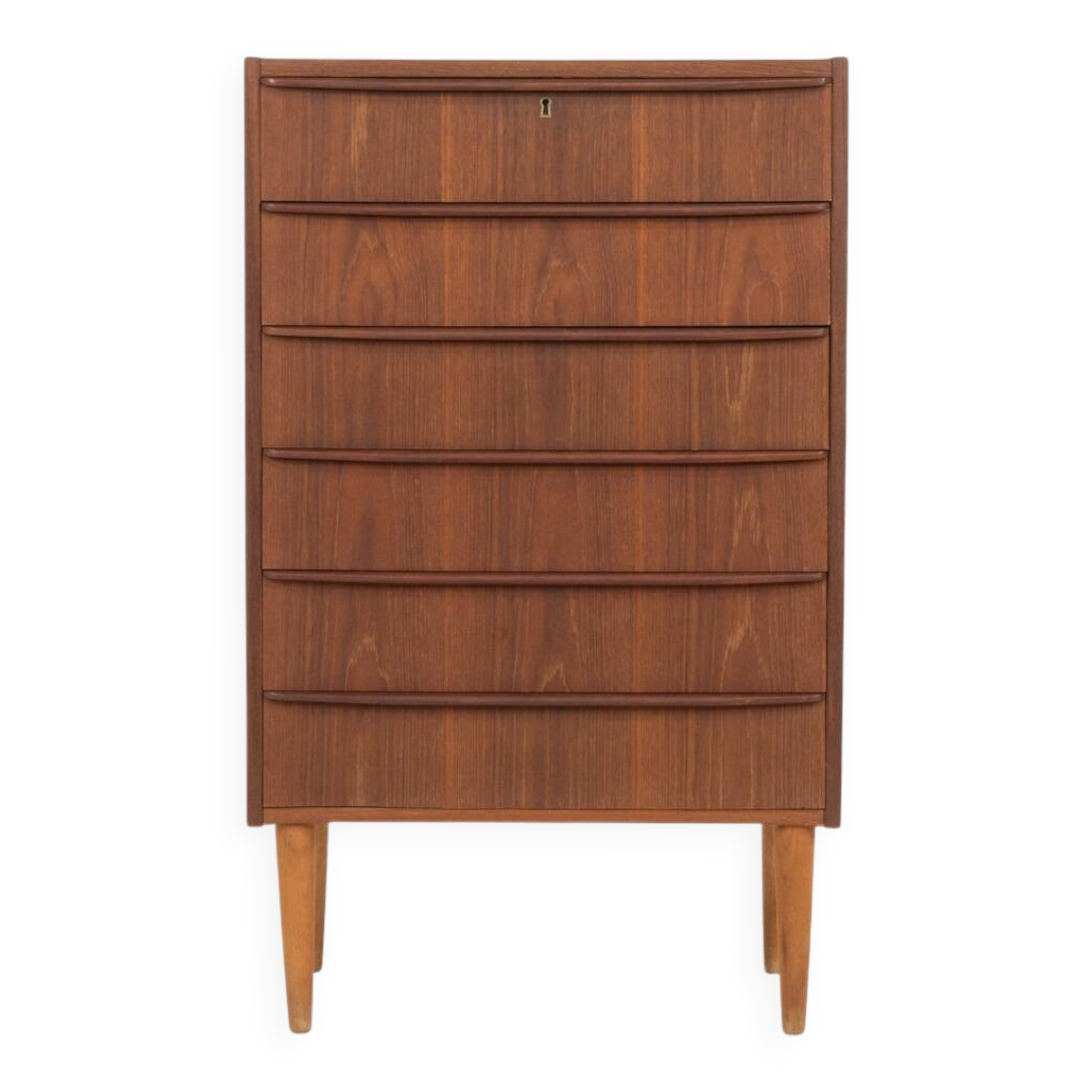 Chest of drawers in teak