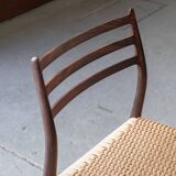 Set of 4 'model 78' dining chairs in rosewood by Niels Otto Moller