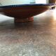 large enameled dish