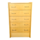 Vintage chest of drawers with 5 drawers by Capelle circa 70's
