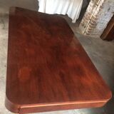 Art Deco table in macassar ebony
