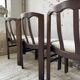 4 Scandinavian mahogany chairs