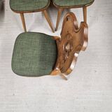 Lot of 4 bistro inn chairs from the 1970s