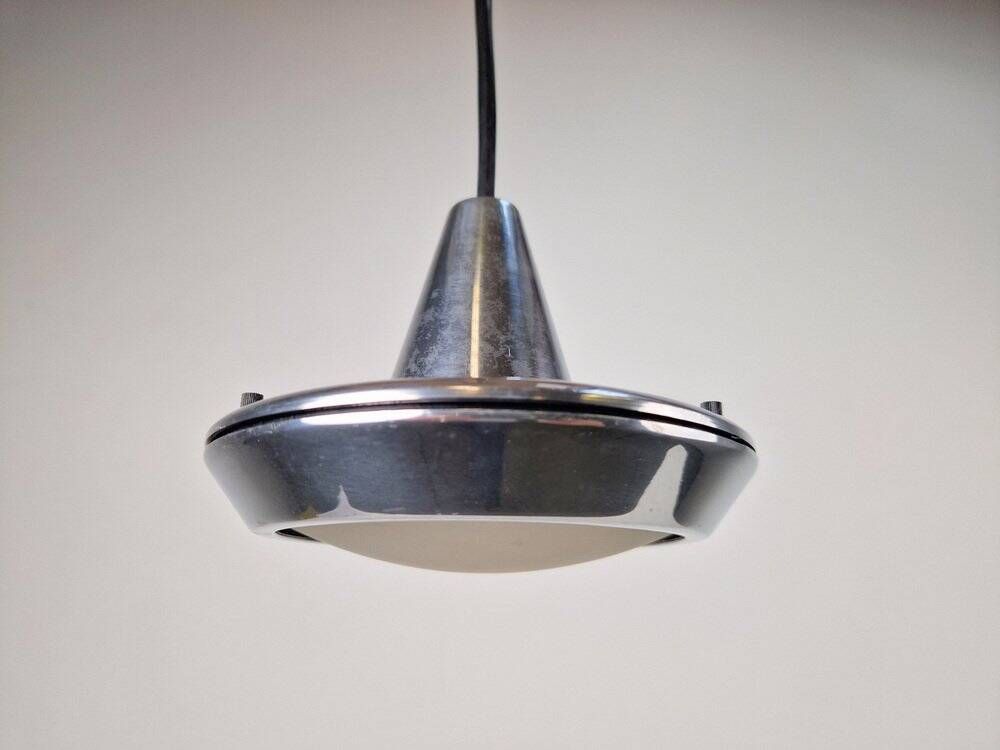 Postmodern Ursa Minor Pendant Lamp in Aluminum by Vico Magistretti for Nemo, Italy, 1990s