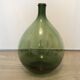 Dame Jeanne vintage green drop