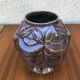 Old pot art deco plants fonte enamel brown