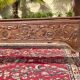 Pair of oak beds style Louis XV /Louis XVI