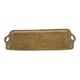 Vintage Oriental Brass Tray with Floral Decoration, 50 cm