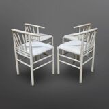 Set of 4 J-151 dining chairs by Erik Ole Jørgensen for Kvist, Denmark 1960s