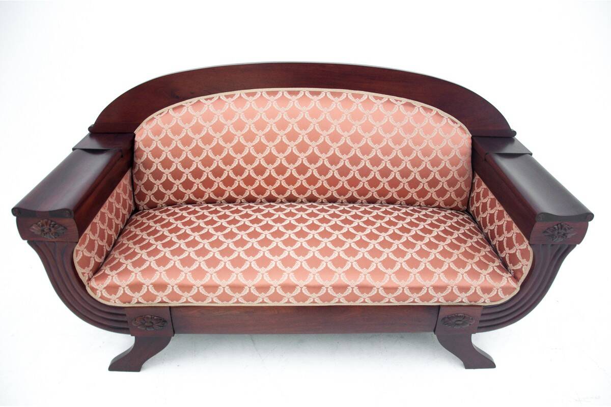 Antique sofa, Northern Europe, turn of the 19th centuries.