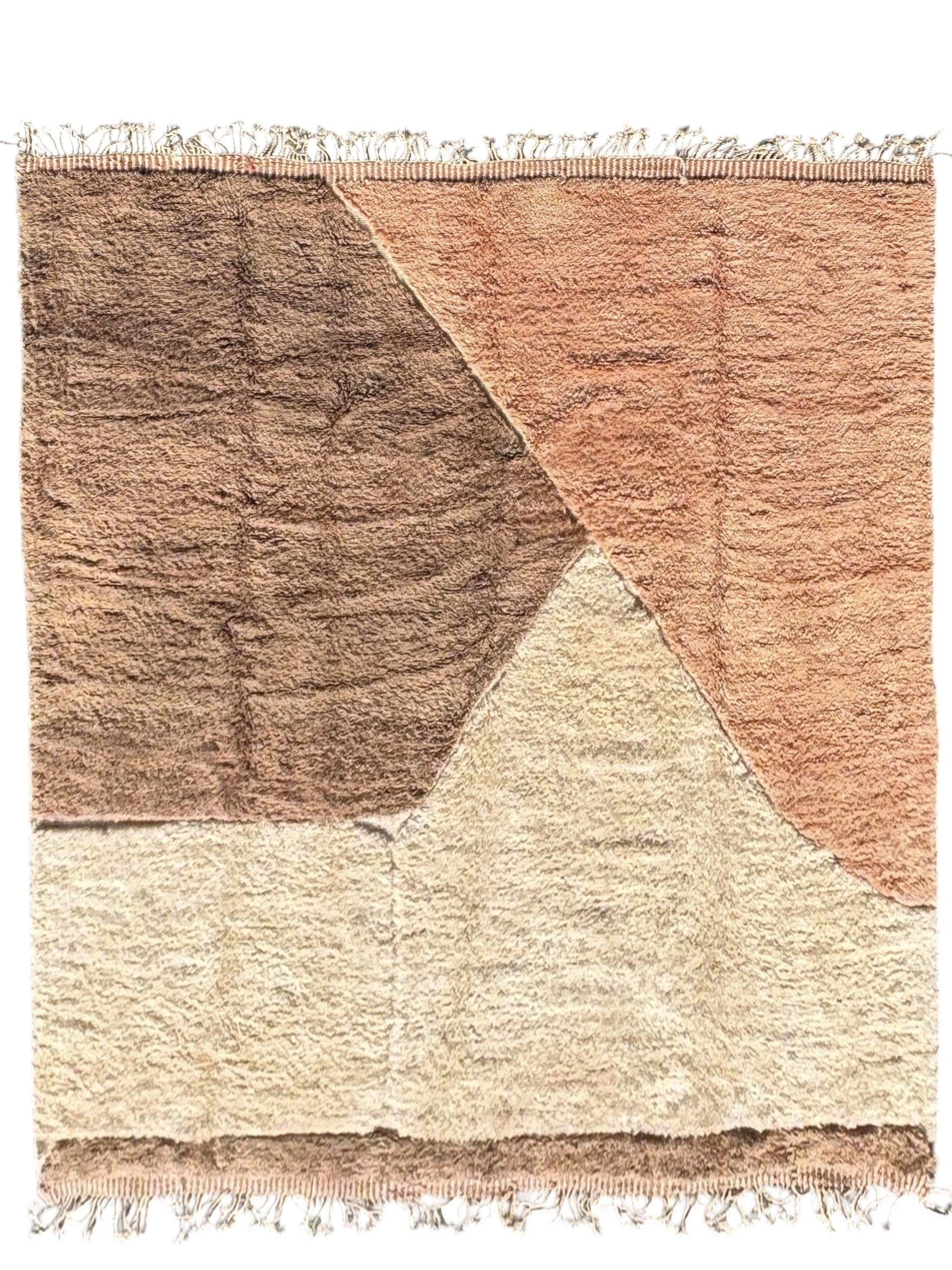 Custom wool Berber rug Essaouira