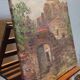 Oil on canvas signed