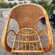 Vintage woven rattan armchair – bohemian charm – vintage – 70s – 80s