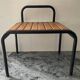 Ancienne chaise porte-bagage des années 60