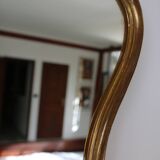 Antique Louis XV gilded wood mirror