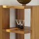 Shelf / Console in solid wood (Elm) vintage Regain house Circa 1980