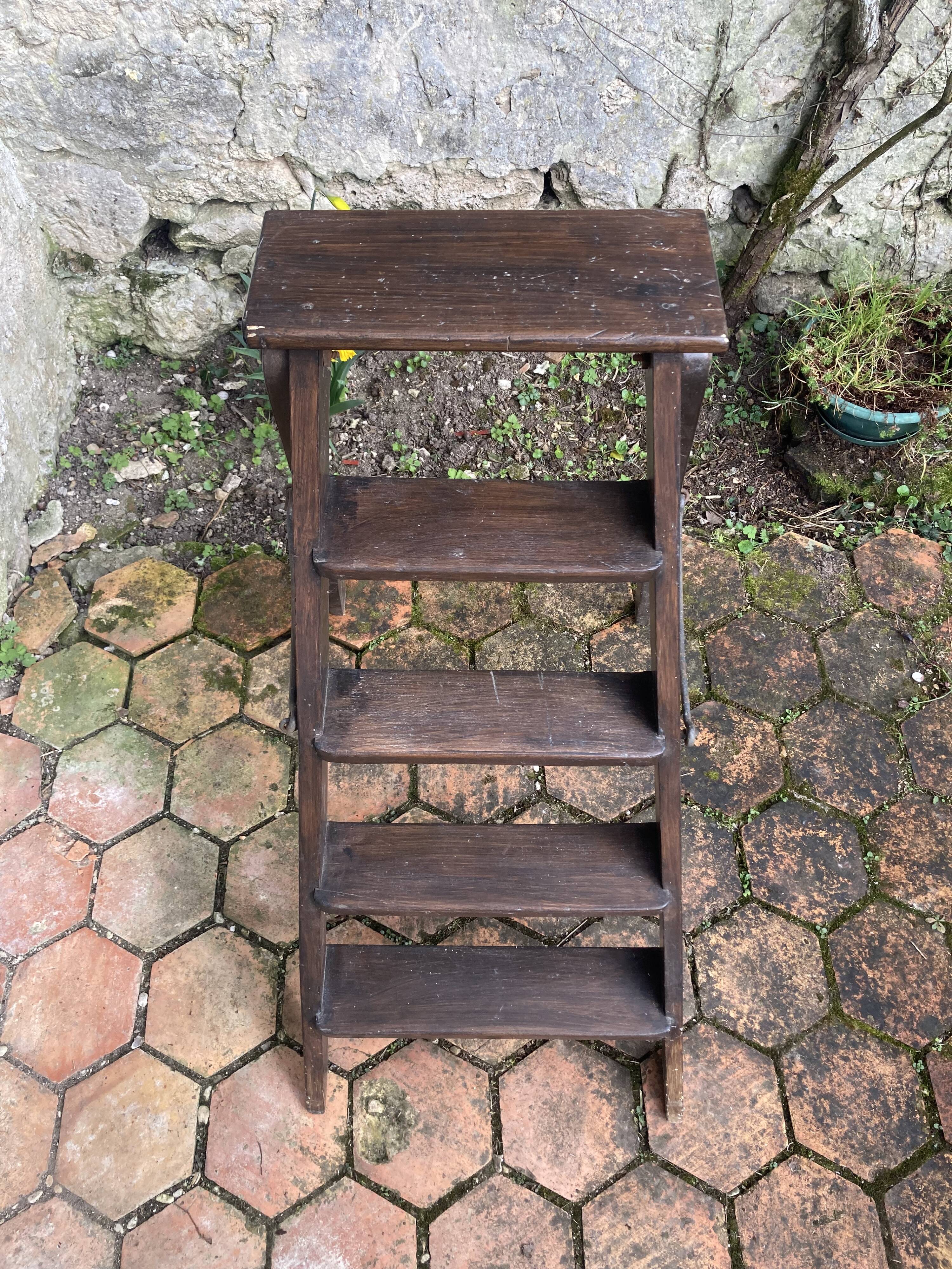 Small vintage stepladder