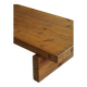 Rectangular pine coffee table from the mid-century by Roland Wilhelmsson, Ågasta, 1969.