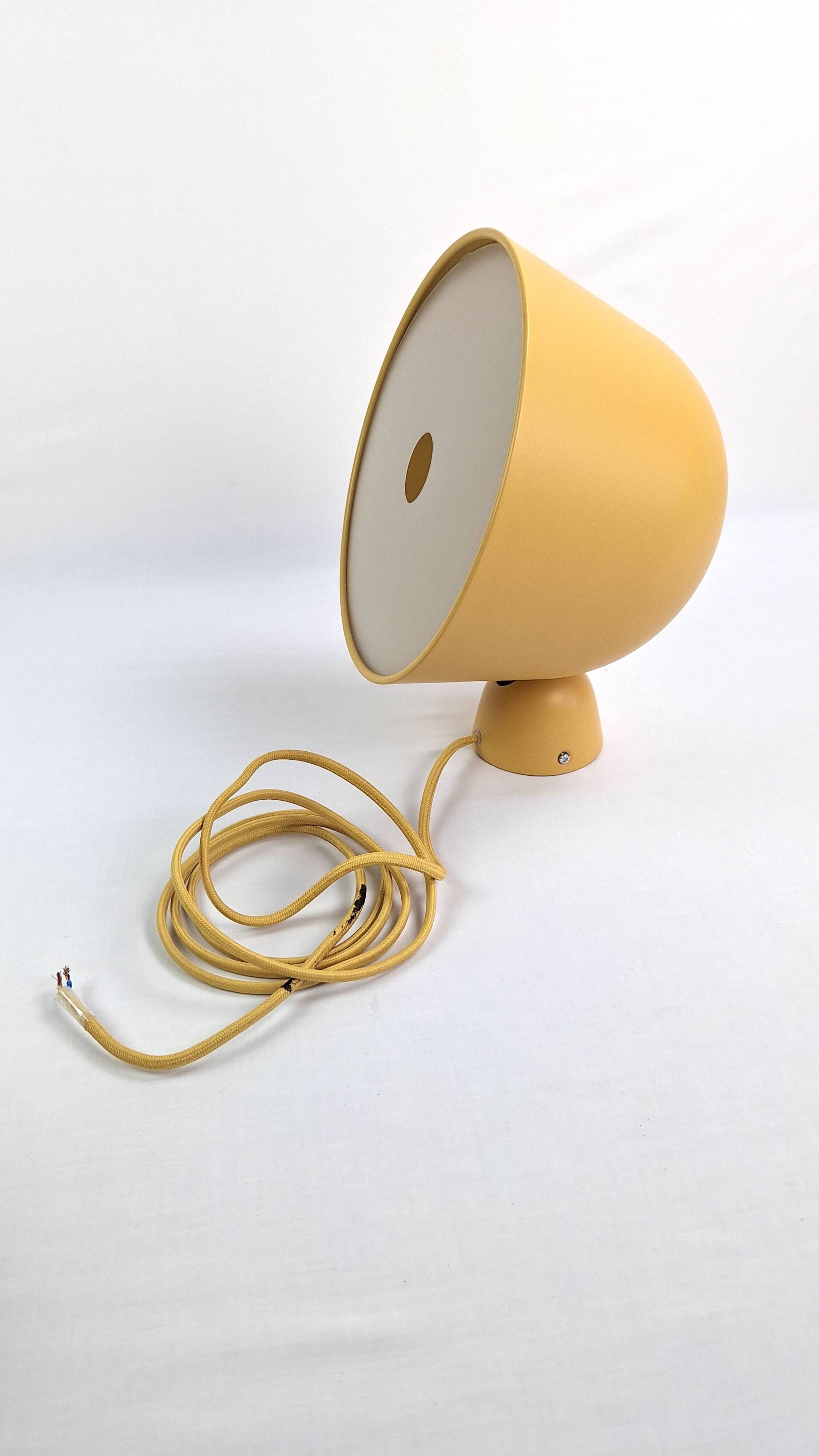 Pair of vintage space age adjustable bedside wall lights