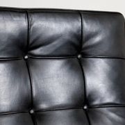 Pair of Barcelona chairs by Ludwig Mies van der Rohe for Knoll, 1960s.