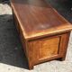 Solid oak chest