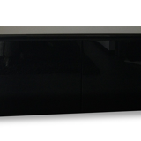 Black lacquered buffet Giotto Stoppino - 1977