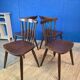 Chaises scandinave type Baumann