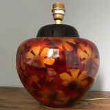 Vintage ceramic lamp by L. Drimmer