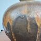 Large flared stoneware vase Art Deco