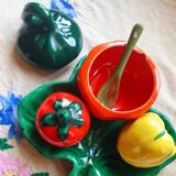 Set 4 pieces in slurry