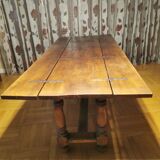 Long foldable tray farm table