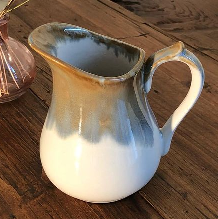 Rhodaceram milk jar