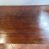 Antique mahogany bistro table