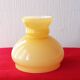 Orange-yellow opaline globe