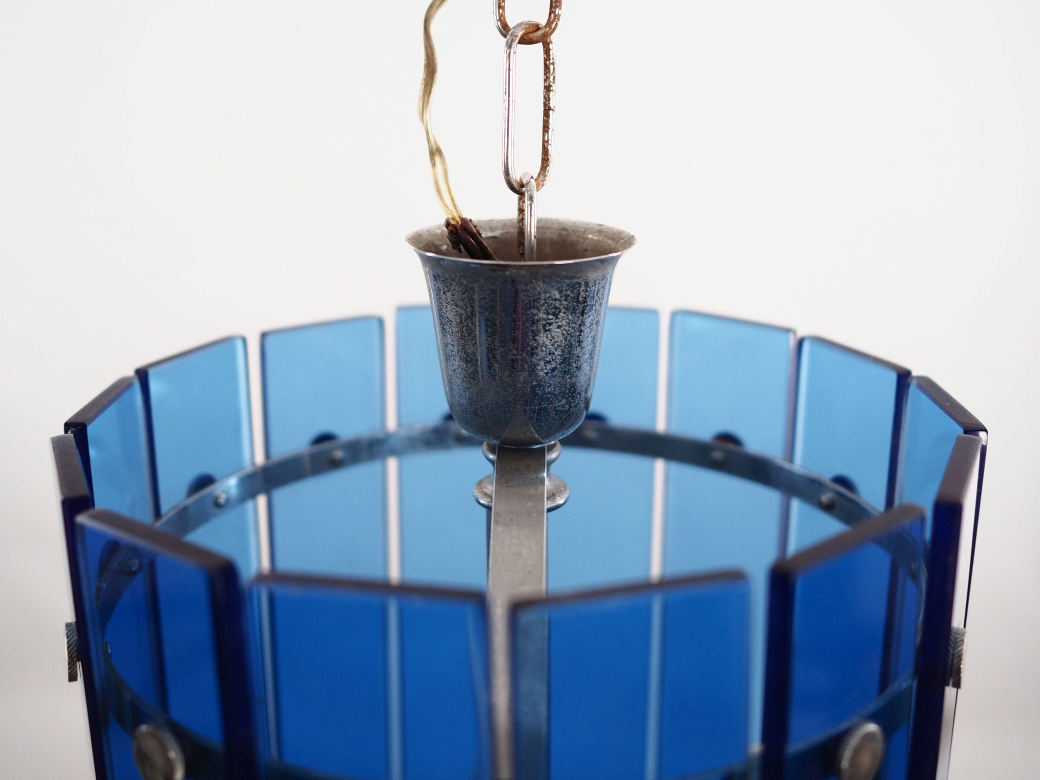 Pendant lamp, Italian design, 1970s, production: Italy