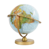Globe terrestre A/S Danemark 1970 vintage