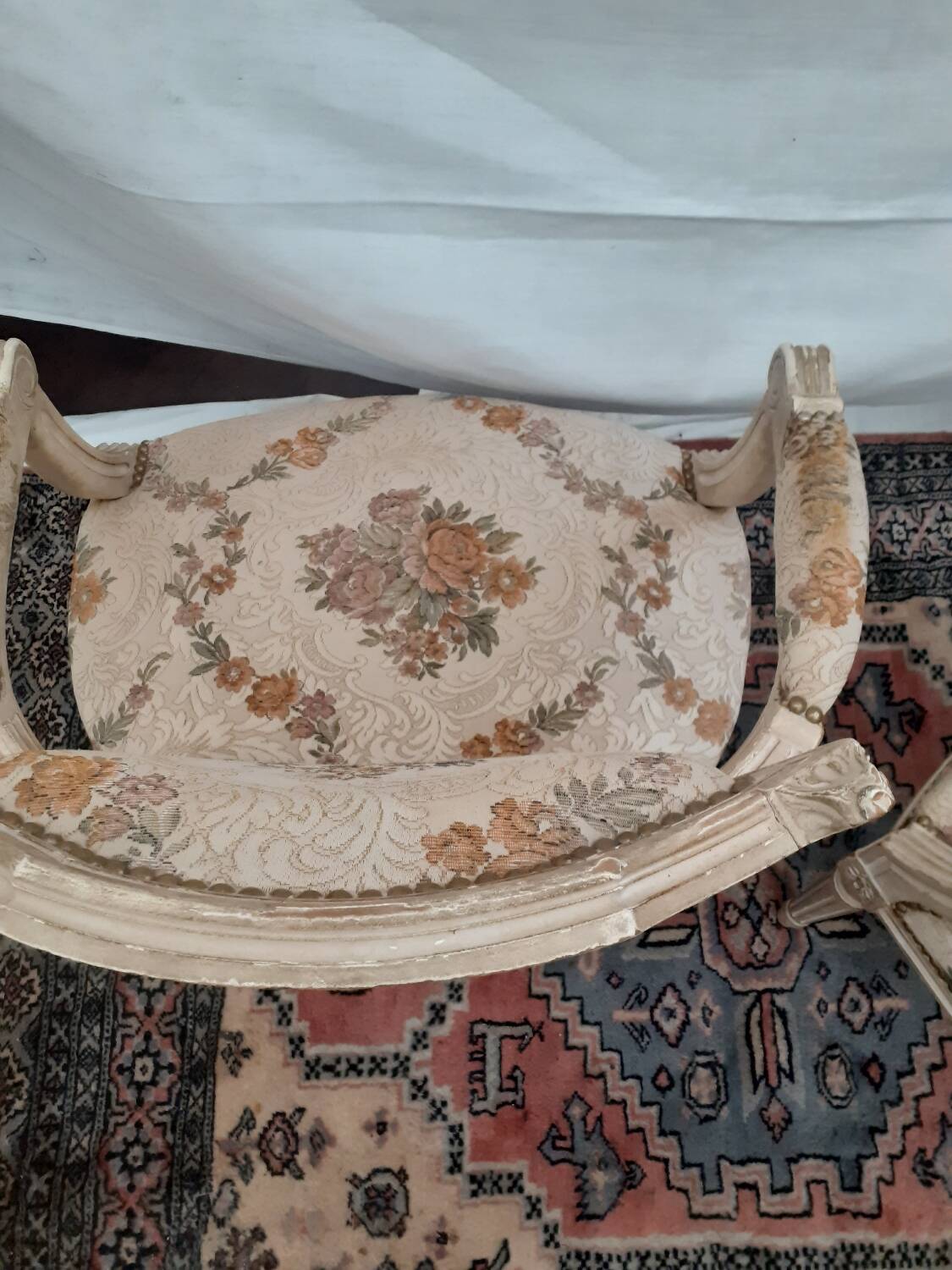 Lot of Louis XVI style armchairs