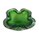 Sommerso Murano v.1960 bubbled glass ashtray