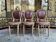 Suite of 6 Louis XVI 1900 leather chairs