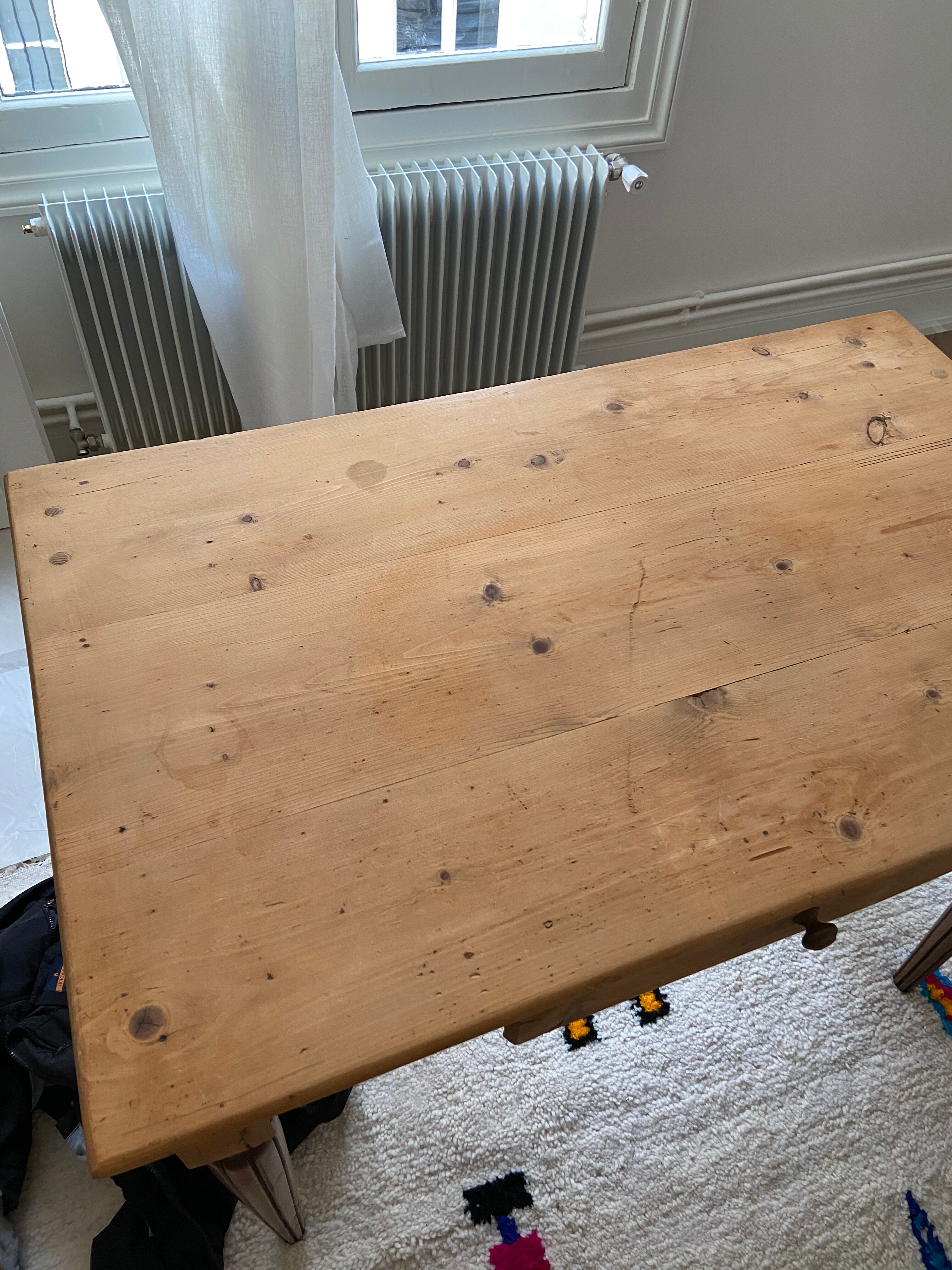 Pine desk or writing table